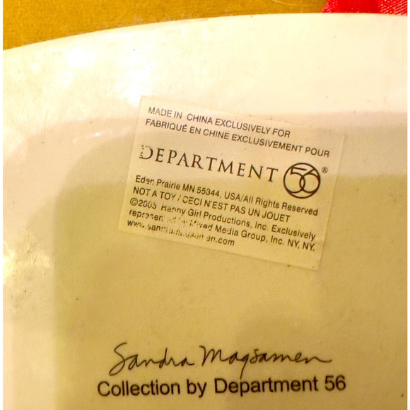 Sandra Magsamen Department 56 Hanging Birthday Sign “50 is When the Fun Starts” - Picture 4 of 4